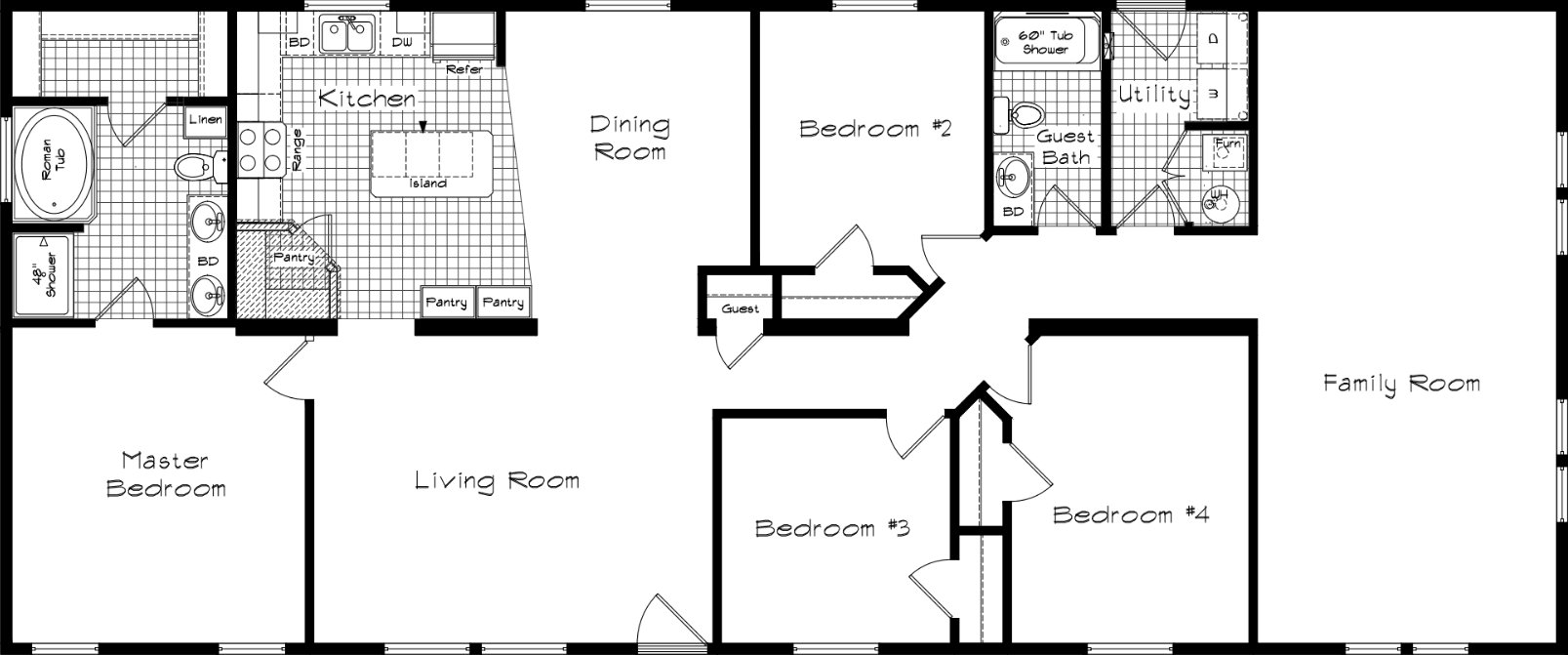 Cedar canyon 2063 floor plan home features