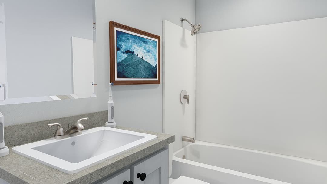 Here comes the sun bathroom home features