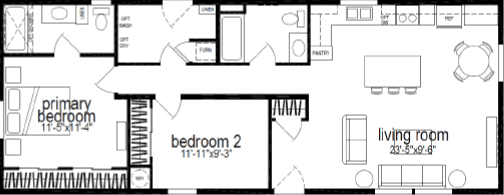 Ridgewood j704c floor plan home features