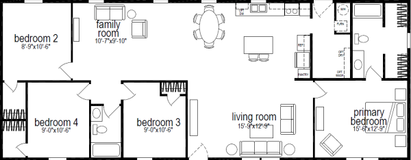 Redman hero and floor plan home features