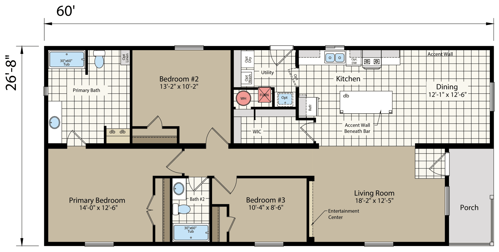 Dreamworks dw4603d floor plan home features