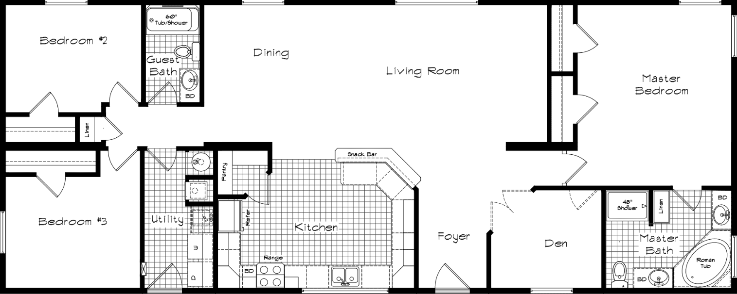 Cedar canyon 2059 floor plan home features