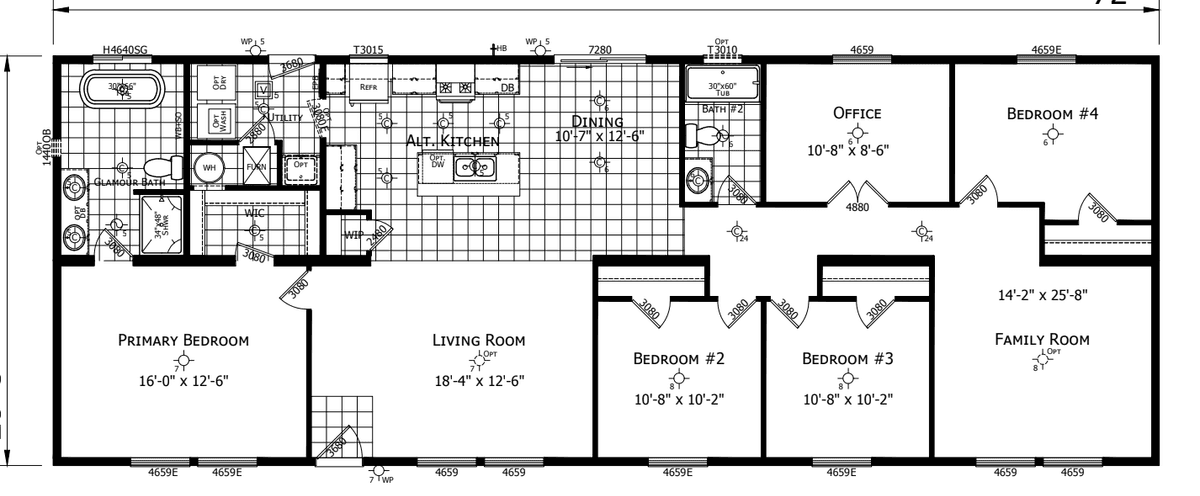 Noble hero, floor plan, and exterior home features