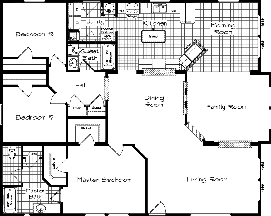 Cedar canyon 2010 floor plan home features