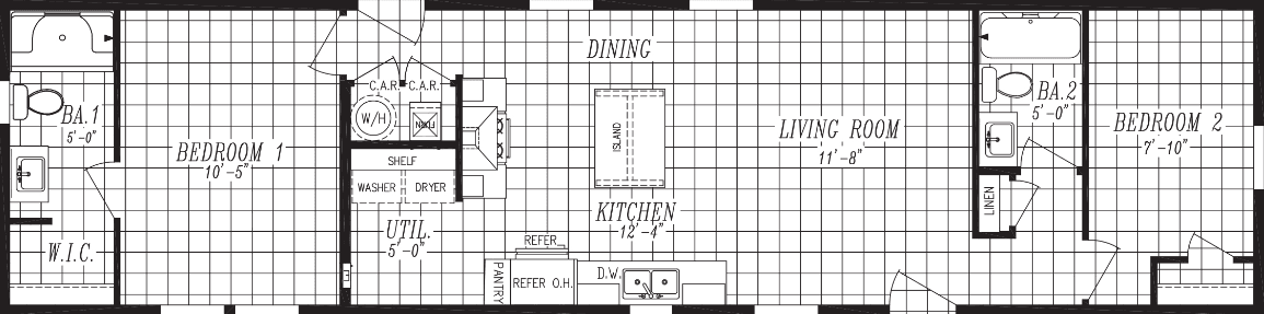 Born to run floor plan home features