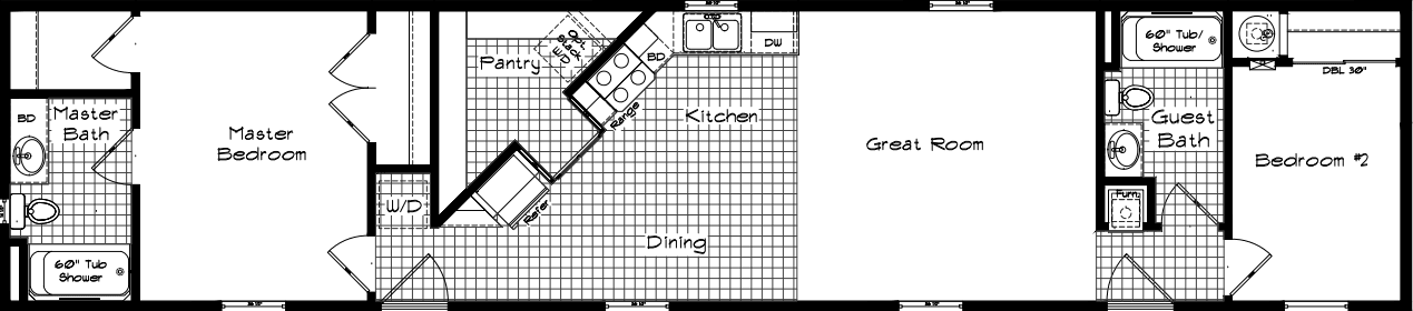 Cedar canyon 2082 floor plan home features