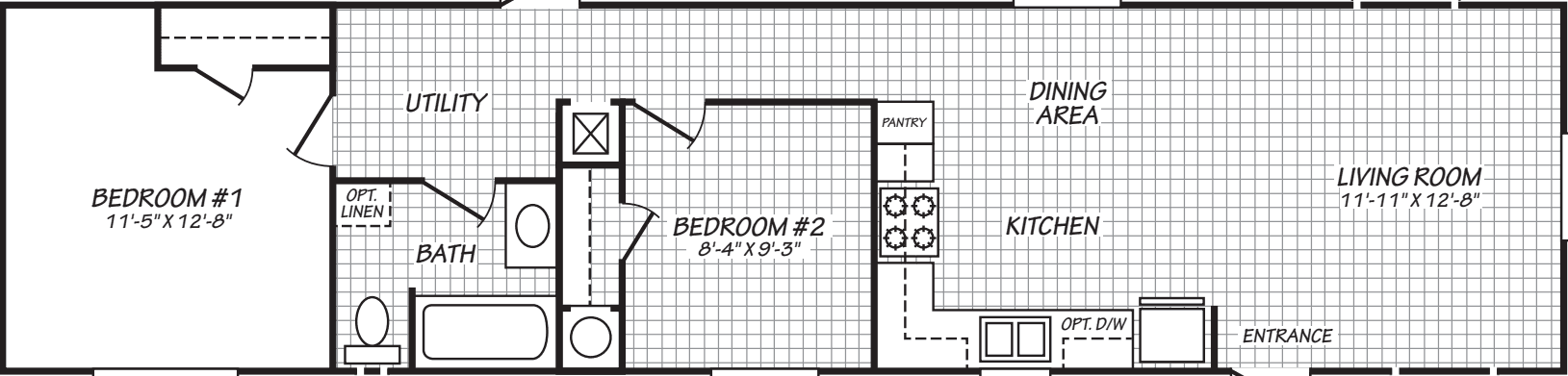 The gain (14562p) floor plan home features