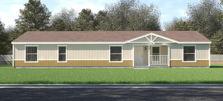 The blackfoot (40644f) hero, elevation, and exterior home features