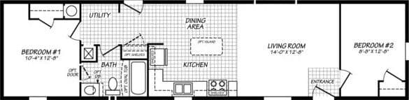 Eagle 14562s floor plan home features