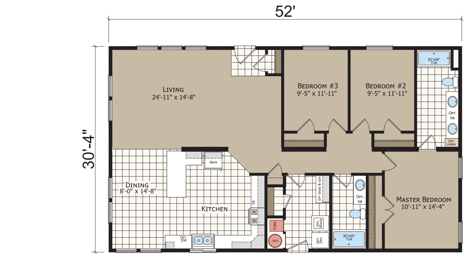 Crystal bay estates cb6523c floor plan home features