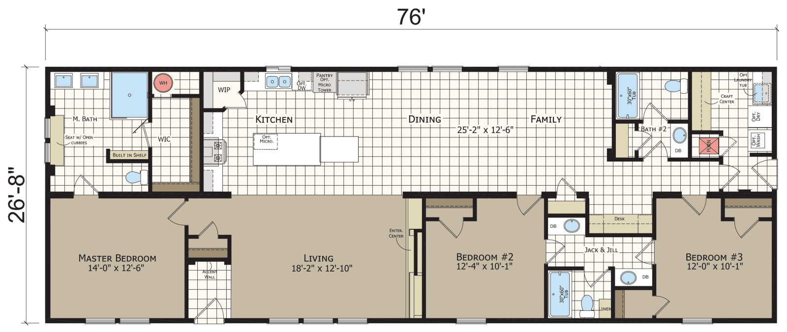 Catena ct4763b floor plan home features